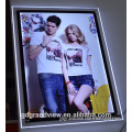 Outdoor advertising led light backlit acrylic photo frame